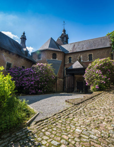 Château de Rixensart, façade Ouest