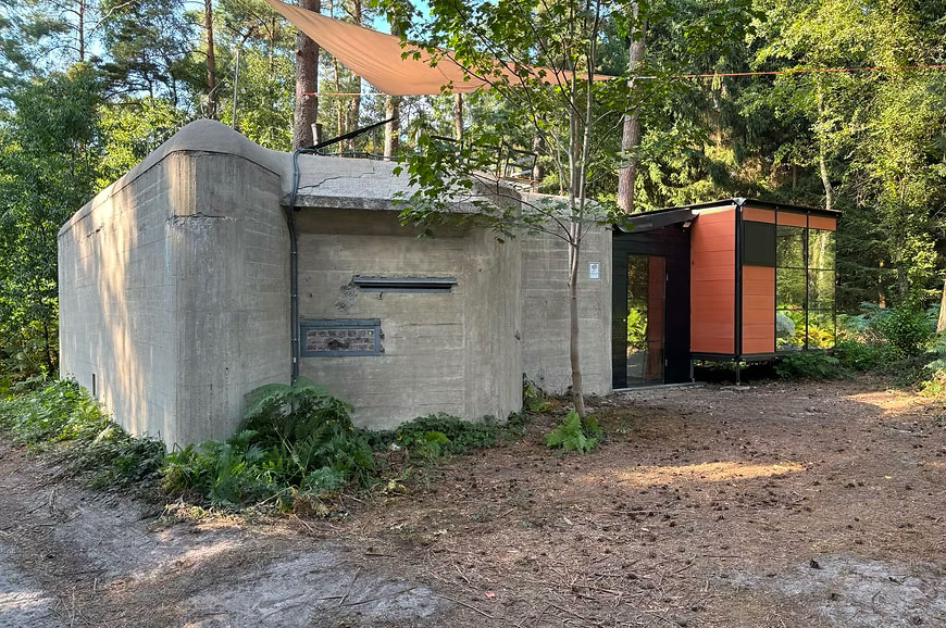 NaturaPirsch - un refuge insolite aménagé dans un ancien bunker 